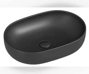 Раковина Ceramica Nova Element, 60 х 41.5 х 13.5 см, цвет антрацит матовый темный, CN6047MDH Раковина Ceramica Nova Element, 60 х 41.5 х 13.5 см, цвет антрацит матовый темный, CN6047MDH
