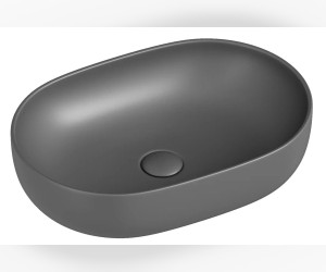 Раковина Ceramica Nova Element, 60 х 41.5 х 13.5 см, цвет антрацит матовый, CN6047MH Раковина Ceramica Nova Element, 60 х 41.5 х 13.5 см, цвет антрацит матовый, CN6047MH