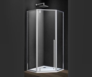 Душевой уголок Vincea Penta VSP-3P 90 x 90 см пятиугольный, дверь распашная, стекло прозрачное, хром, VSP-3P900CL Душевой уголок Vincea Penta VSP-3P 90 x 90 см пятиугольный, дверь распашная, стекло прозрачное, хром, VSP-3P900CL