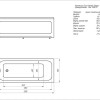 Ванна акриловая Aquatek Eco-friendly Мия 130 x 70 см, белая, MIY130-0000001