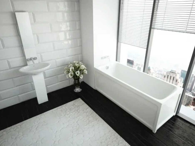 Ванна акриловая Aquatek Eco-friendly Мия 130 x 70 см, белая, MIY130-0000001