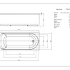 Акриловая ванна Aquatek Ника 170 x 75 см