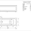 Ванна акриловая Aquatek Eco-friendly Мия 180 x 80 см, белая, MIY180-0000001
