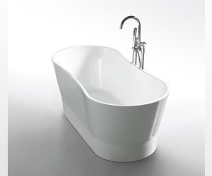 Ванна акриловая BelBagno BB406-1650-730, 165 х 75 см