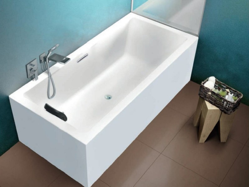 Акриловая ванна Riho Rething Cubic 190 x 80 см, белая глянцевая, B108001005