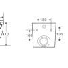Подвесной унитаз CeramaLux 2198MW 36 x 52 x 41 см безободковый, сиденье DP, Soft Close, цвет белый матовый, крышка микролифт