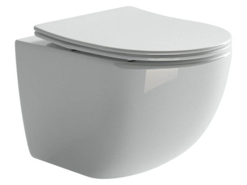 Инсталляция Ceramica Nova Envision с унитазом Ceramica Nova Forma Rimless CN3009, крышка микролифт, клавиша Round хром глянцевый, CN3009_1001CH_1000