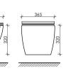 Инсталляция Ceramica Nova Envision с унитазом Ceramica Nova Forma Rimless CN3009, крышка микролифт, клавиша Round хром глянцевый, CN3009_1001CH_1000
