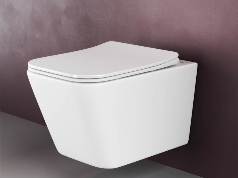 Инсталляция Ceramica Nova Envision с унитазом Ceramica Nova Metric Rimless CN3007, крышка микролифт, клавиша Round белый матовый, CN3007_1001W_1000