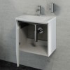 Комплект мебели Keuco Royal Reflex 50 см подвесной, белый, петли слева / петли справа