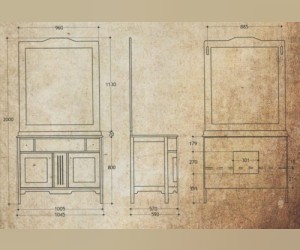 Комплект мебели Migliore Alicante PS.ALC-C105 105 см, столешница Rosa Portogallo Комплект мебели Migliore Alicante PS.ALC-C105 105 см, столешница Rosa Portogallo