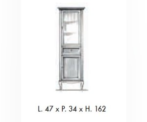 Комплект мебели Labor Legno VICTORIA Composizione H 104, орех/бронза, 105 см