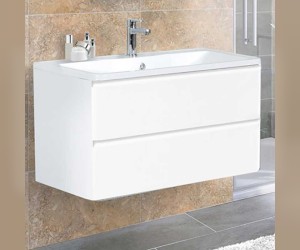 Тумба под раковину BelBagno Acqua ACQUA-1200-2C-SO-BL 120 см, подвесная, цвет белый глянцевый (bianco lucido)