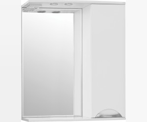 Зеркало-шкаф Style Line Жасмин 70/С ЛС-00000042, 70 см, правое, подвесное, белое Зеркало-шкаф Style Line Жасмин 70/С ЛС-00000042, 70 см, правое, подвесное, белое