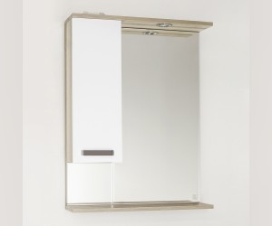 Зеркало-шкаф Style Line Ориноко 60/С ЛС-00000384, 60 см, левое, подвесное, белое/ориноко Зеркало-шкаф Style Line Ориноко 60/С ЛС-00000384, 60 см, левое, подвесное, белое/ориноко