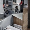 Зеркальный шкаф Geberit Option Plus, 75 см, со светодиодной подсветкой, корпус зеркальный, 500.206.00.1