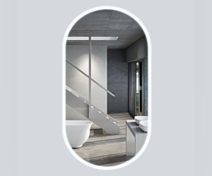 Зеркало Vincea 50 x 100 см c LED-подсветкой, сенсорным выключателем и диммером, VLM-2K100 Зеркало Vincea 50 x 100 см c LED-подсветкой, сенсорным выключателем и диммером, VLM-2K100
