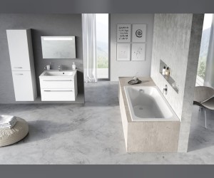 Акриловая ванна Ravak Chrome Slim, 170 х 75 см, белая, C741300000