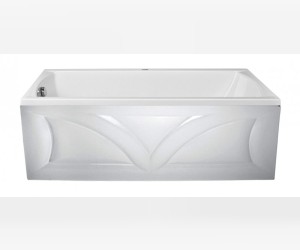 Ванна акриловая 1MarKa Modern 150 x 75 см прямоугольная, белая (01мод1575)