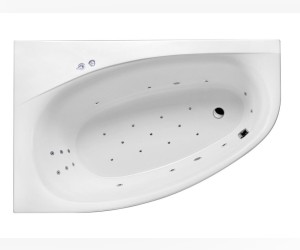 Ванна гидромассажная Excellent Kameleon 170 x 110 см, L ULTRA, хром