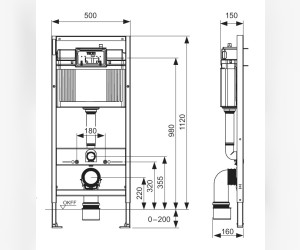 Инсталляция TECE Base K440403.WC2 с безободковым унитазом TECEone с кнопкой смыва TECEnow, черный глянцевый Инсталляция TECE Base K440403.WC2 с безободковым унитазом TECEone с кнопкой смыва TECEnow, черный глянцевый