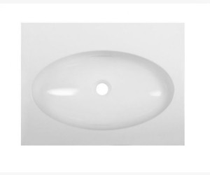 Раковина Эстет Вегас 80 1-0011, искуственный камень, 80*45 см