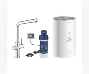 Смеситель Grohe Red II Duo 30327001 для кухонной мойки, с водонагревателем