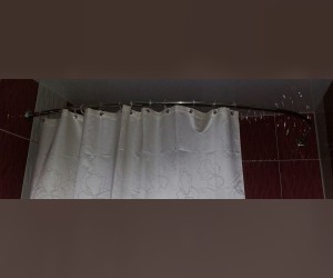 Карниз дуга Aquatek KARN-0000019 160x75 см для ванны Пандора