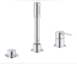 Смеситель Grohe Lineare New для ванны и душа, на борт ванны, хром, 19965001
