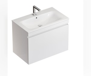 Раковина Geberit Renova Plan 122280000, 80 х 48 см, белая