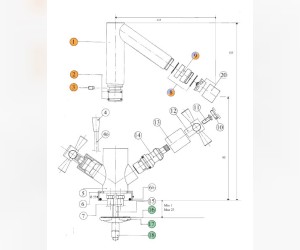 Смеситель Bandini Giob 2 449200050 для биде (4497200050/4499200050)