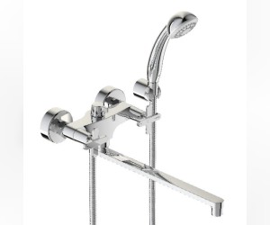 Смеситель для ванны и душа Vidima Art BA330AA, хром