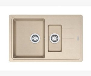 Мойка Franke BASIS BFG 651-78, 114.0280.885, гранит, установка сверху, оборачиваемая, цвет бежевый, 78*50 см