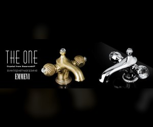 Смеситель для раковины Emmevi The One 98003LCSWNEBR, бронза