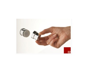 Душевая дверь в нишу Am.Pm Inspire S W51G-E3D9-200-CT с неподвижным элементом, 120*200 см