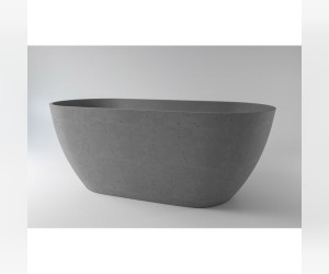 Ванна VENUS Nano Concrete  168x80 бетон HOLBI