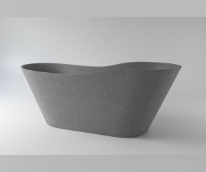 Ванна AFRODITA Nano Concrete 161x68 бетон HOLBI