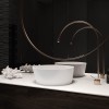 Раковина ALMATEA Soft Rock 42 Х 42 Белый матовый HOLBI
