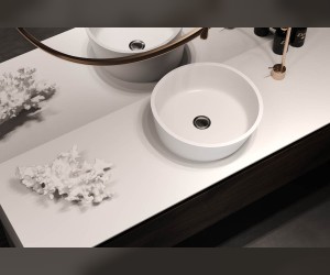 Раковина ALMATEA Nano Concrete 42 Х 42 бетон HOLBI