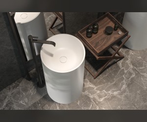 Раковина ANDROMEDA Soft Rock 44 Х 44 Белый матовый HOLBI