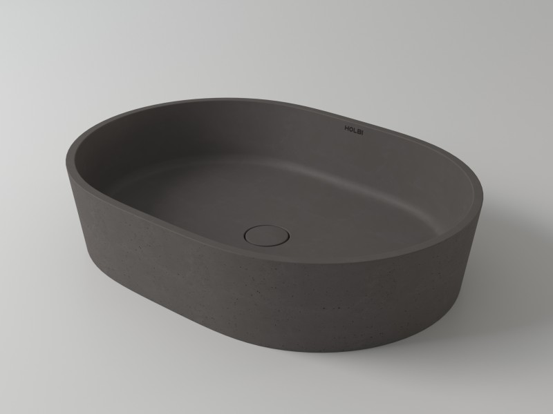 Раковина ARIEL Nano Concrete 55 Х 40 бетон HOLBI