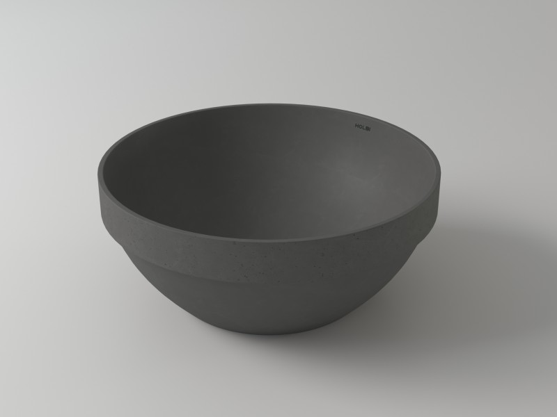 Раковина CAPELLA Nano Concrete 41,7 Х 41,7 бетон HOLBI