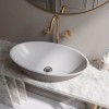 Раковина DIONE Soft Rock 59 Х 35,5 Белый матовый HOLBI