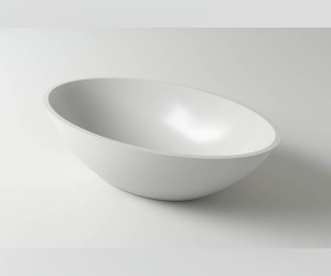 Раковина DIONE Soft Rock 59 Х 35,5 Белый матовый HOLBI