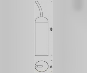 Ершик Colombo MELO B1206.000, хром