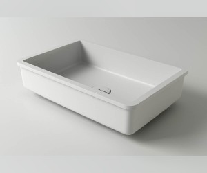 Раковина NEPTUNE Soft Rock 50 Х 33 Белый матовый HOLBI Раковина NEPTUNE Soft Rock 50 Х 33 Белый матовый HOLBI