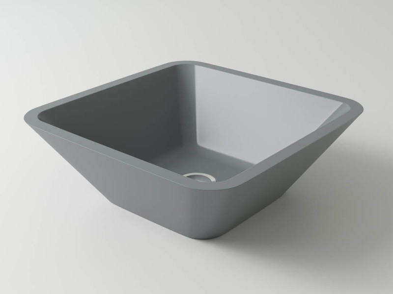 Раковина SATURNS Soft Rock Color 42,5 Х 42,5 RAL* палитра RAL HOLBI