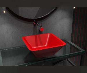 Раковина SATURNS Soft Rock Color 42,5 Х 42,5 RAL* палитра RAL HOLBI Раковина SATURNS Soft Rock Color 42,5 Х 42,5 RAL* палитра RAL HOLBI