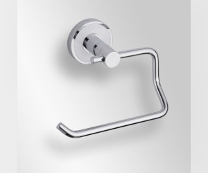 Держатель туалетной бумаги Bemeta Trend-i 104112048 13.5 x 9 x 10 см без крышки, хром, белый