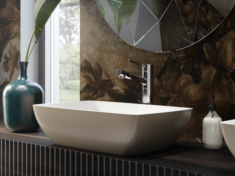 Раковина TITAN Soft Rock Duo 59 Х 36 RAL* палитра RAL HOLBI